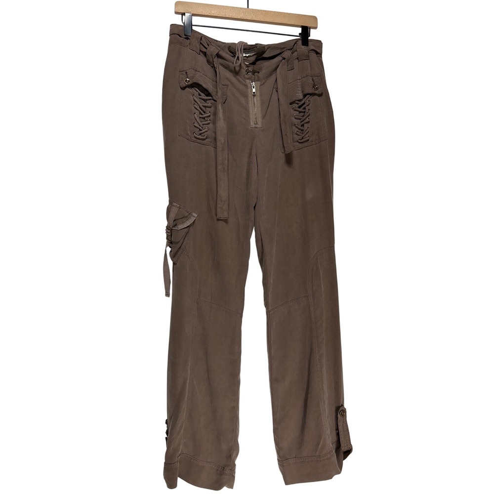 Da-Nang Surplus Lace Up Cargo Y2K Utility Pants Women's Size Medium